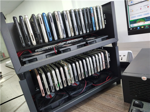 Ảnh Lắp Đặt Box Phone Farm Tại The Matrix One, Hà Nội